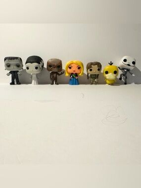 Funko Pop Collectibles-Frankenstein & Bride-Vecna-Tiffany-Jyn Erso-Psyduck-Jack